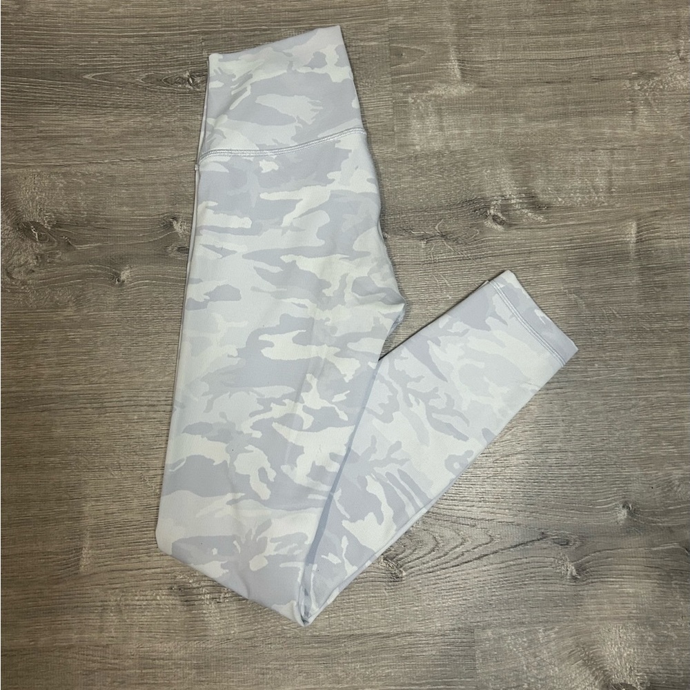 Lululemon white camo leggings